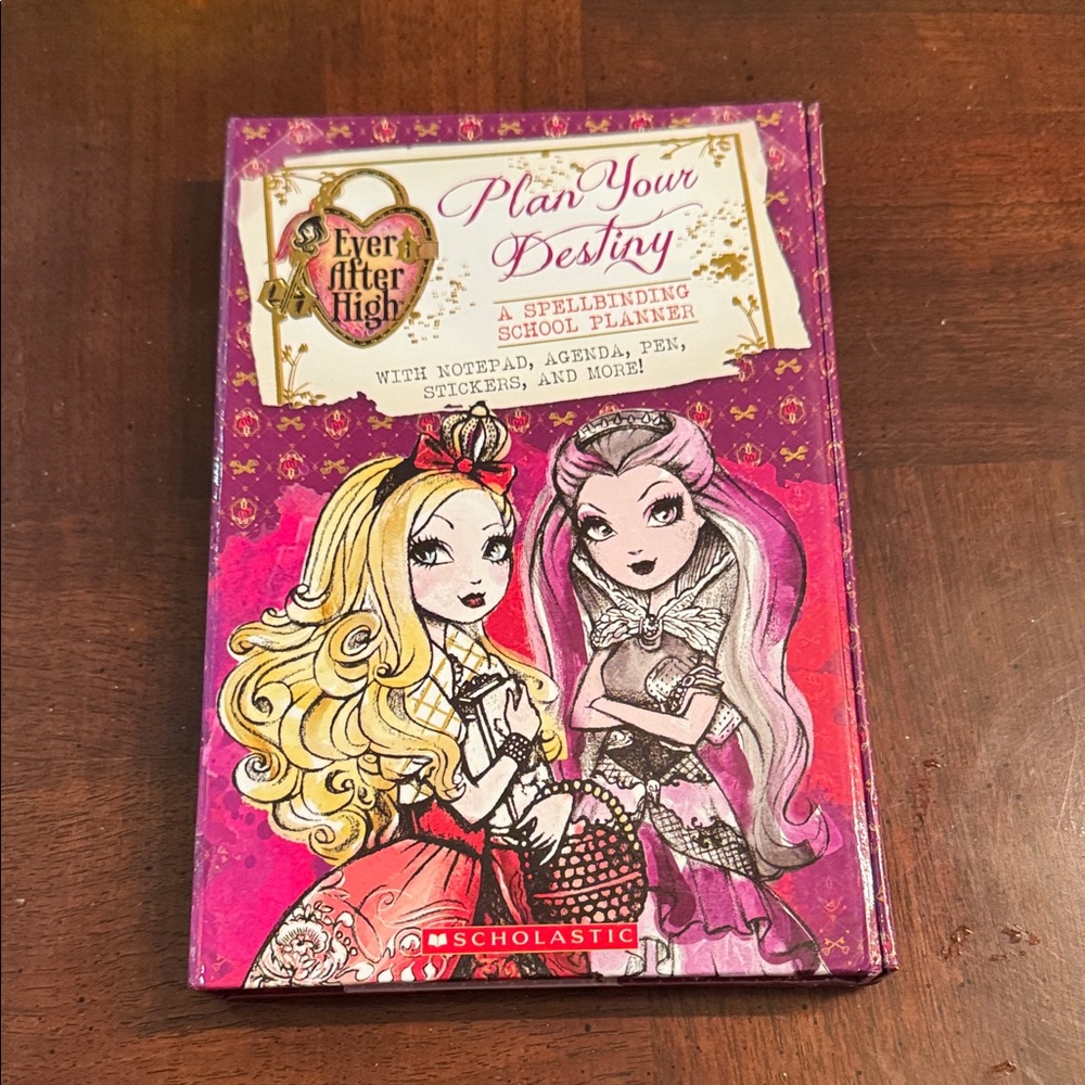 Ever After High Plan Your Destiny A Spellbinding Planner Notebook Agenda Pen